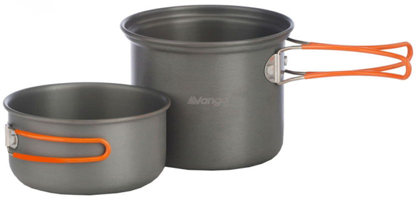 Eloxated cooking set
