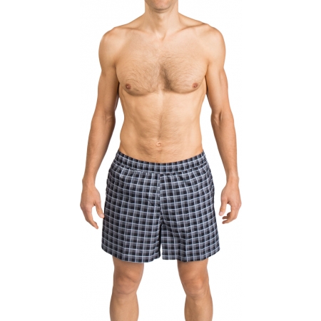 Men’s swimming shorts - Reebok BEACHWEAR PRINTED CHECK SHORT - 1