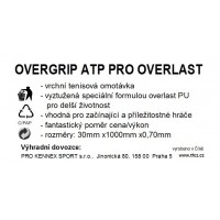 WRAP ATP OVERLAST - Tennisschläger-Griffband