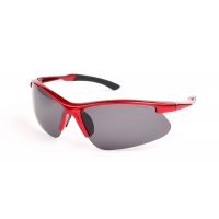 Sportliche Sonnenbrille mit polarisierten Scheiben