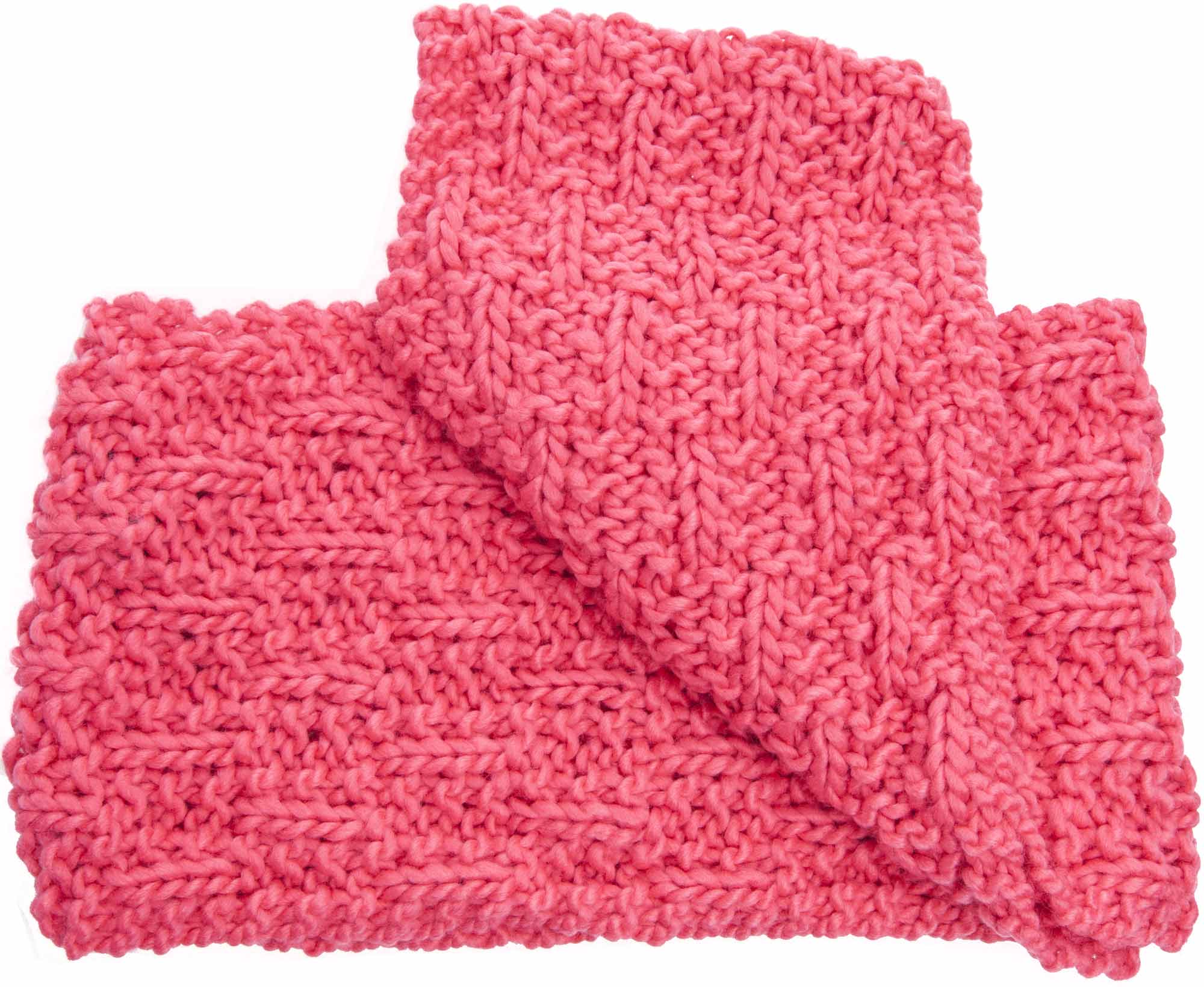 Women’s knitted scarf.