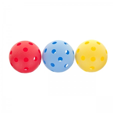 YM-003C - set de 3 mingi pentru floorball - Kensis YM-003C