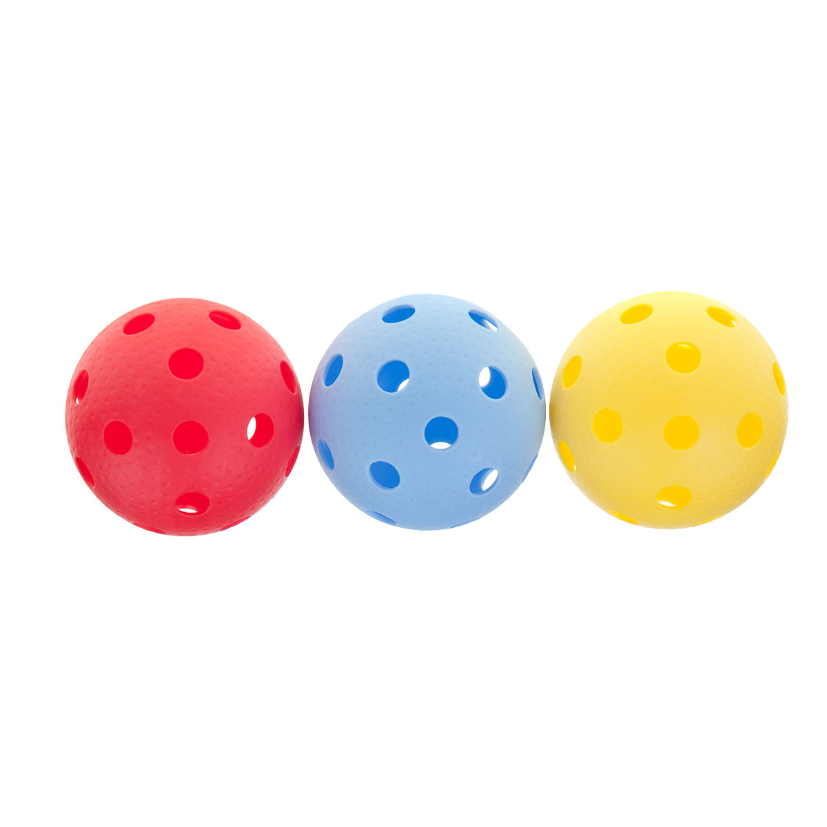 YM-003C - set de 3 mingi pentru floorball
