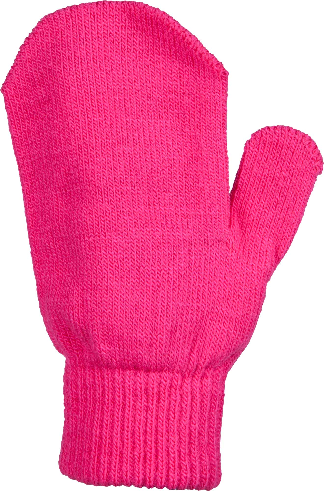 Children’s knitted mittens