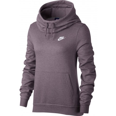 Nike FUNNEL NECK HOODIE W - Damen Sweatshirt mit Kapuze