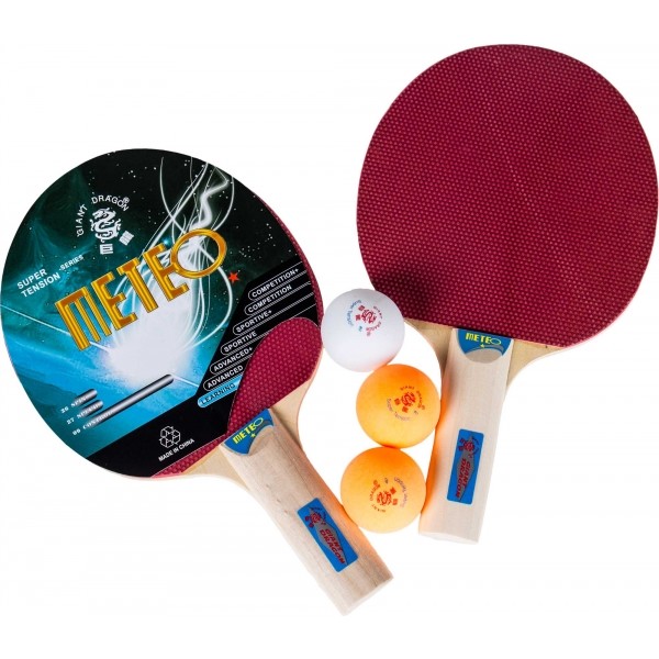 Giant Dragon METEO/SET Комплект за тенис на маса, кафяво, Veľkosť Os