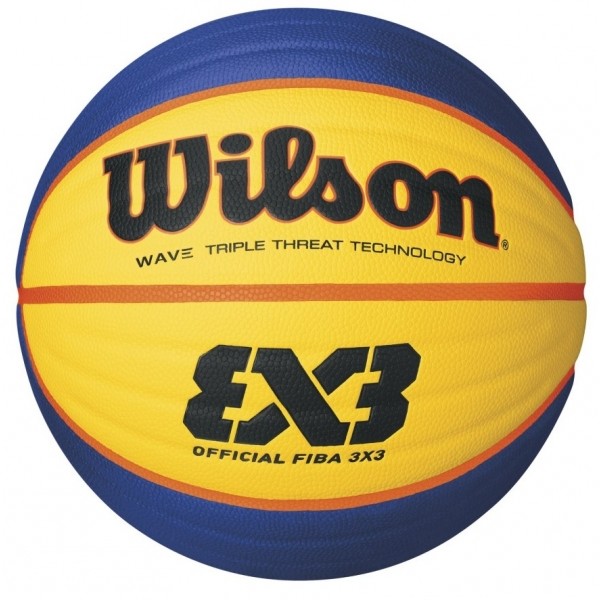 Wilson FIBA 3X3 GAME BSKT Basketball, yellow, size OS