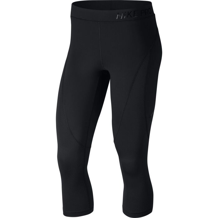 Women's Large L Nike Pro Hypercool Training Capri Pants Leggings Lime  725614