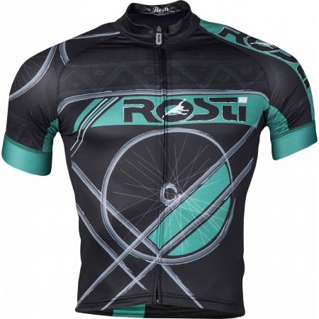Pánský cyklistický dres - Rosti RUOTA DL ZIP - 1