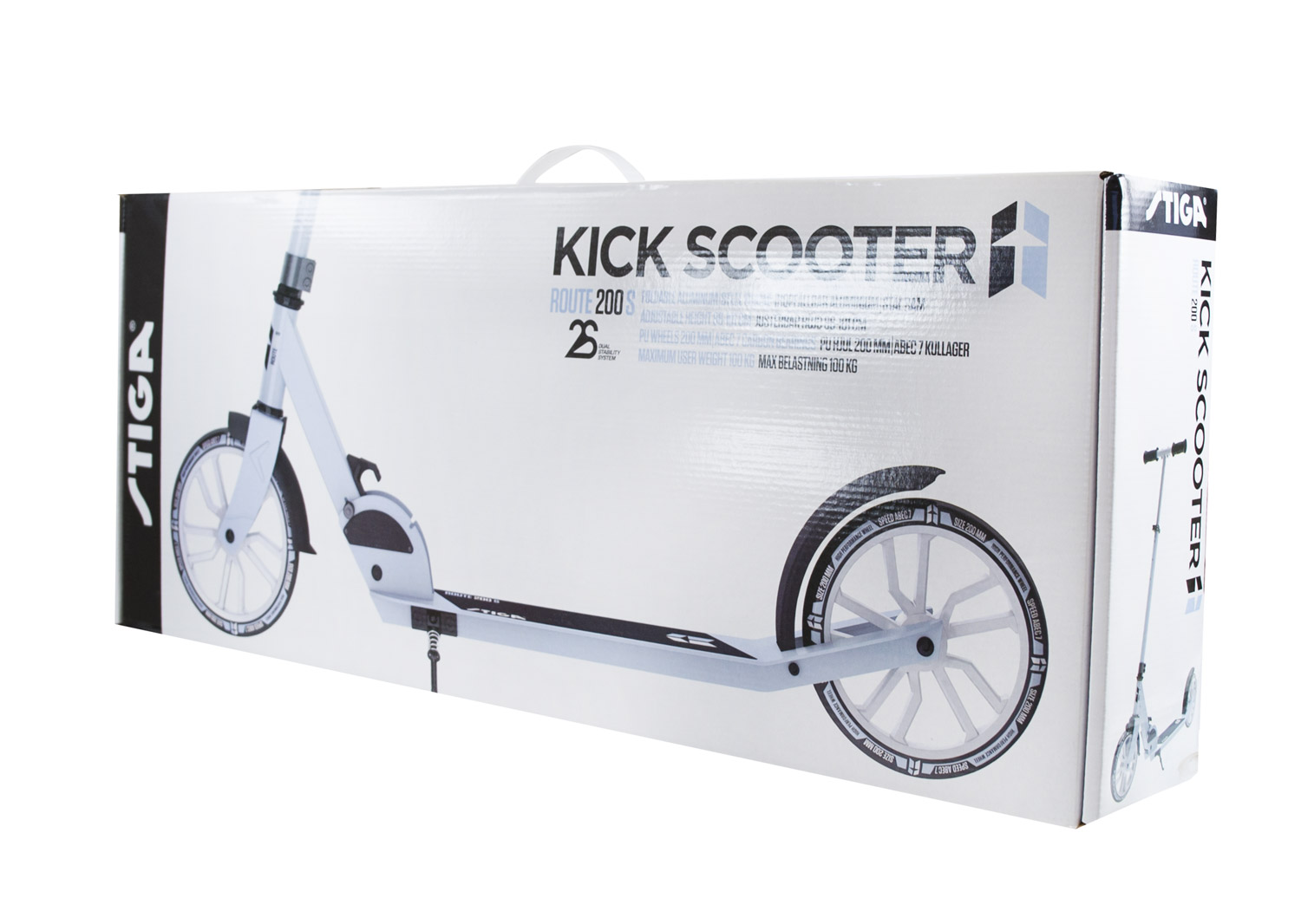 Folding kick scooter