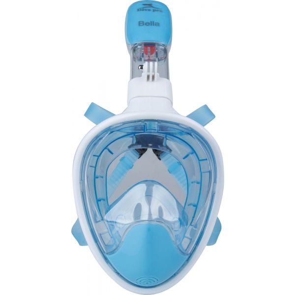 Dive Pro BELLA MASK LIGHT BLUE Schnorchelmaske, Hellblau, Größe S/M