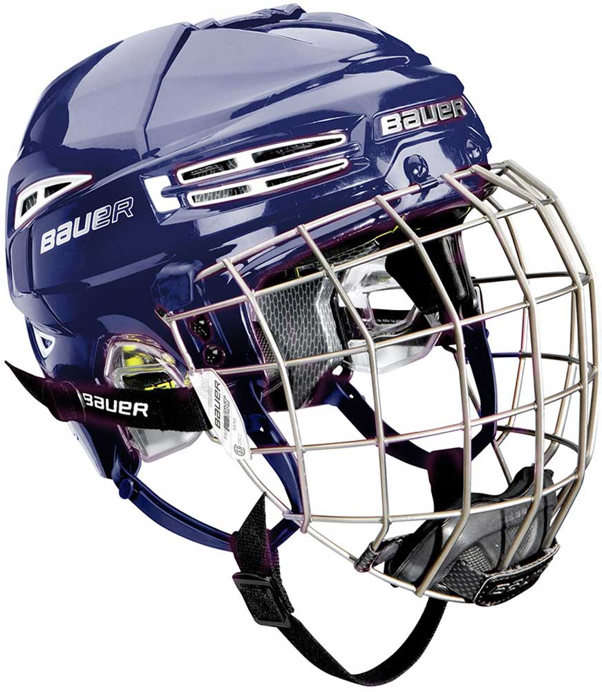 Dětská hokejová helma s mřížkou