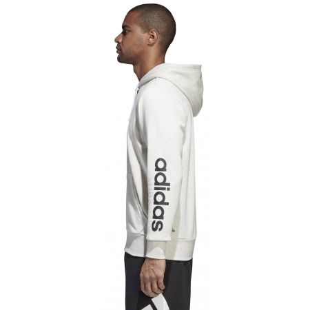 adidas linear zip hoodie mens