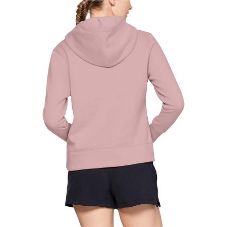 under armour cotton fleece logo hoodie