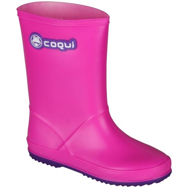 Coqui Rainy Children’S Wellies, Pink, Size 35
