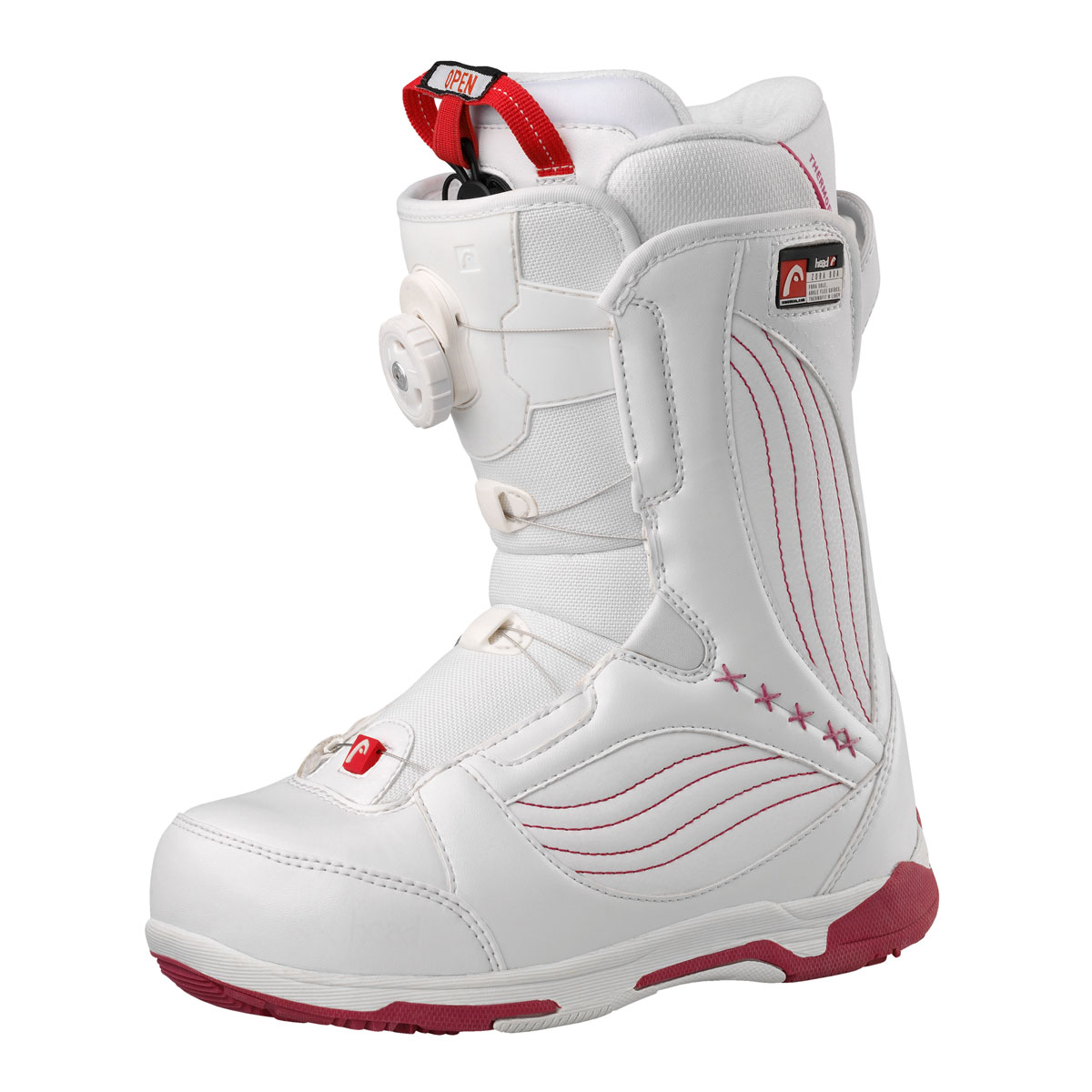 Zora white Boa - Dámská snowboardová obuv