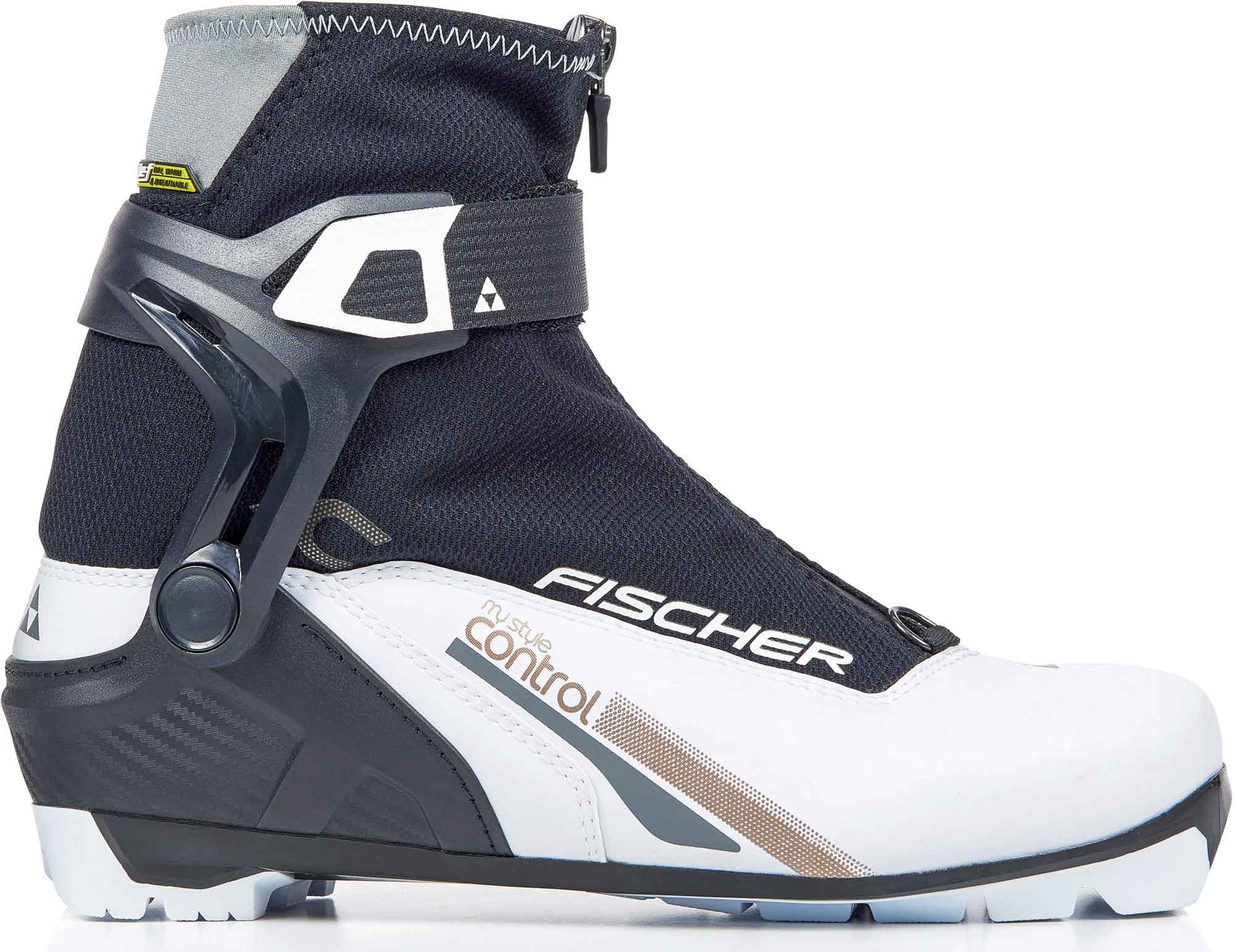 Women’s combined nordic ski boots