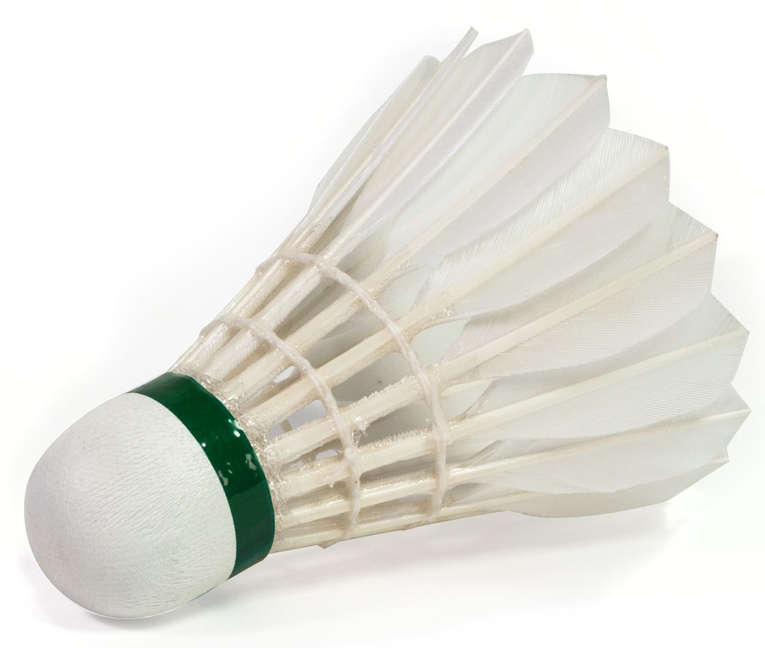 Badminton-Federbälle