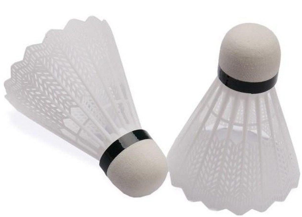 Badminton-Federbälle