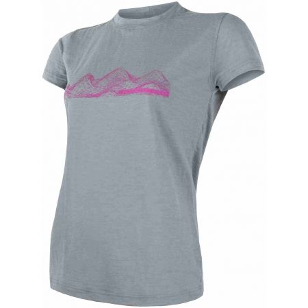 Sensor MERINO ACTIVE PT MOUNTAINS - Women's functional T-shirt