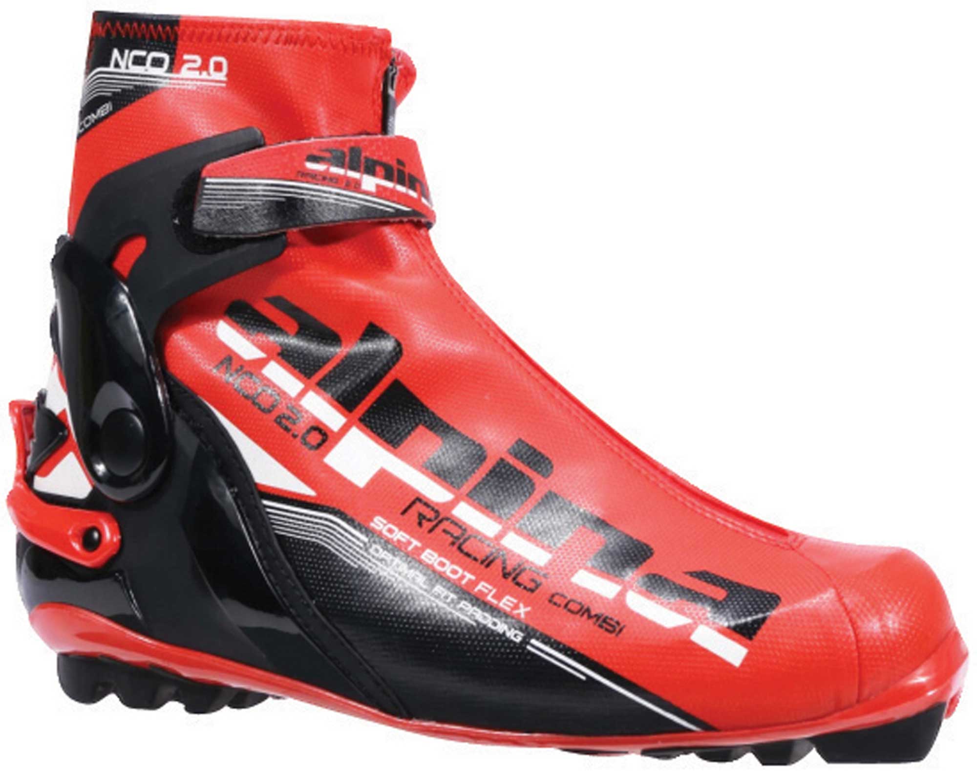 Boots for combination skiing