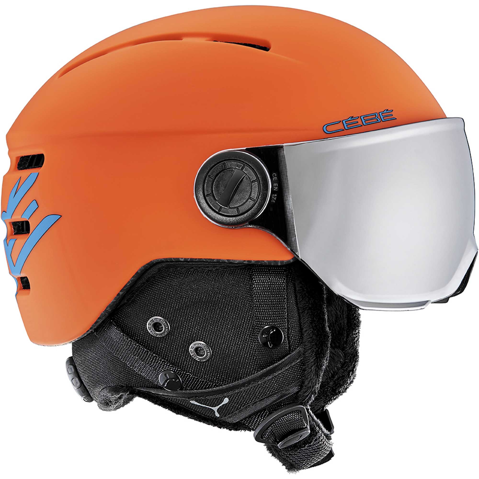 Children’s helmet with visor