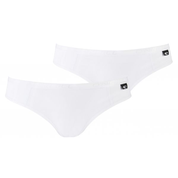O'Neill SLIP 2-PACK Damen Unterhose, Weiß, Größe M