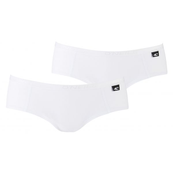 O'Neill HIPSTER 2-PACK Damen Unterhose, Weiß, Größe M