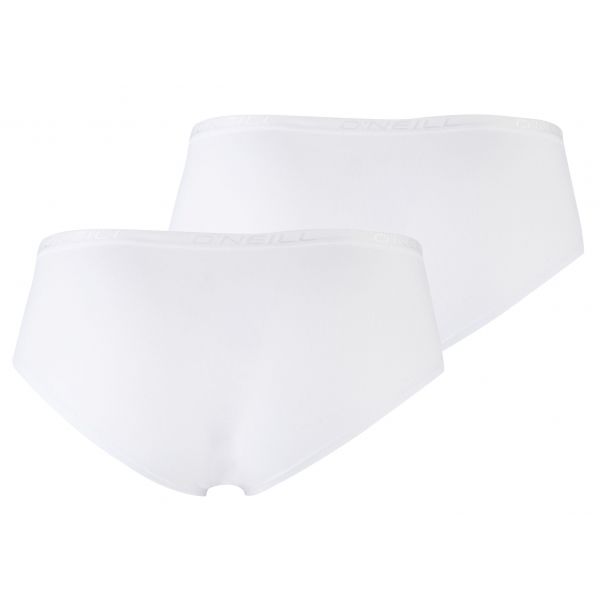 O'Neill HIPSTER 2-PACK Damen Unterhose, Weiß, Größe L