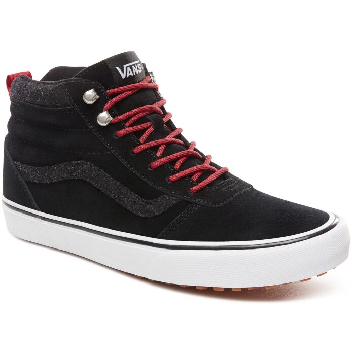 Vans Men's Hi-Top Trainers Sneaker, Suede Canvas Black Black, 9 -  Walmart.com