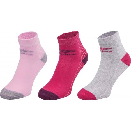 Umbro SPORT SOCKS 3P - Dievčenské ponožky