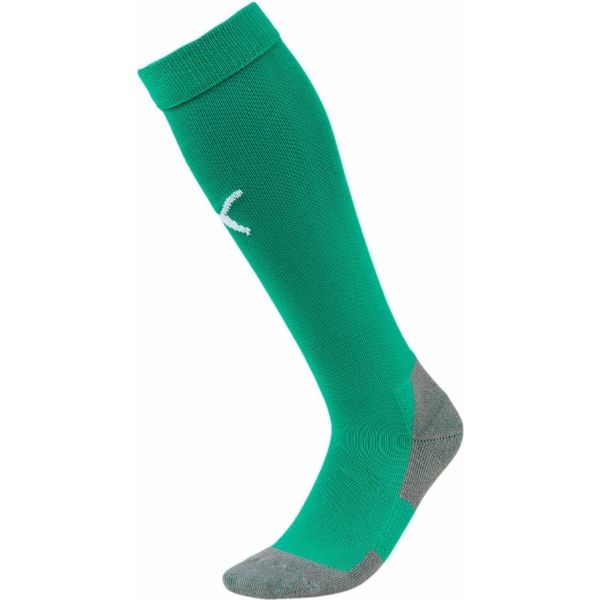 Puma TEAM LIGA SOCKS Мъжки футболни чорапи, зелено, размер