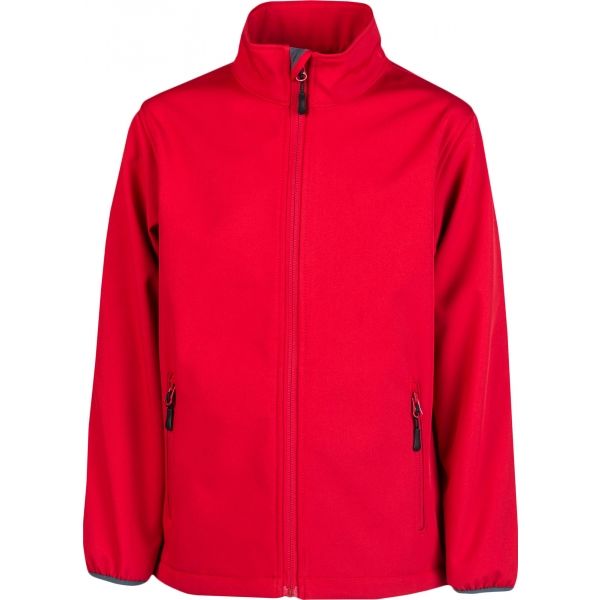 Kensis RORI JR Fiú softshell kabát, piros, méret 140-146