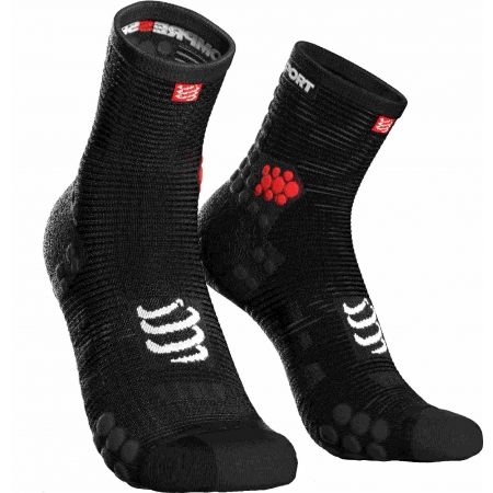 Compressport RACE V3.0 RUN HI - Bežecké ponožky