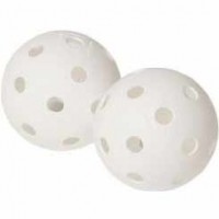 MATCH BALL CLASIC WHITE - Minge pentru floorball