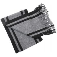 Zimný pletený šál