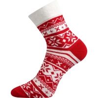 Ponožky so zimným dizajnom