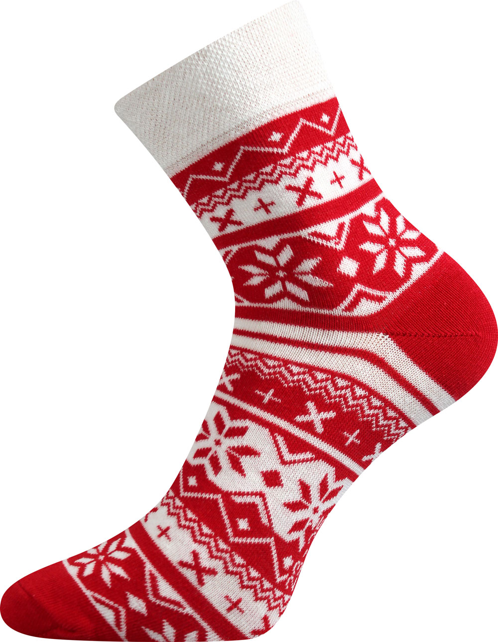 Чорапи със зимна рисунка