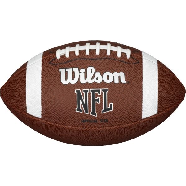 Wilson NFL OFF FBALL BULK XB Lopta na americký futbal, hnedá, veľkosť