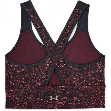 Under Armour Armour Mid Crossback Clutch Printed Sports Bra 