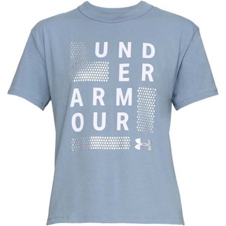Under Armour GRAPHIC SQUARE LOGO GIRLFRIEND CREW - Women’s T-shirt