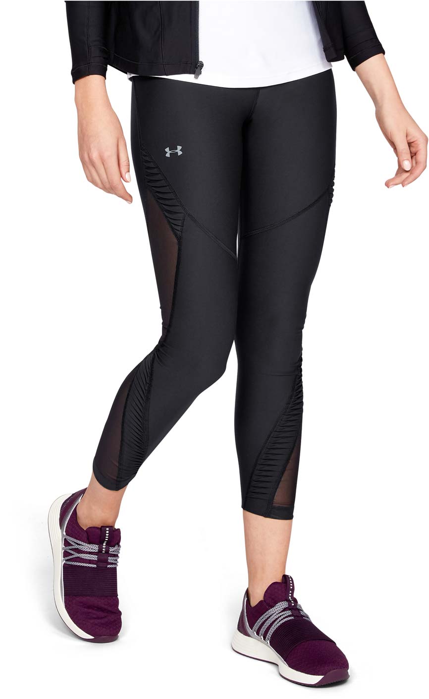 Donna Under Armour Leggings Vanish Pleated Ankle Crop 