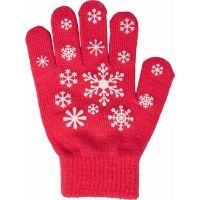 Dievčenské pletené rukavice