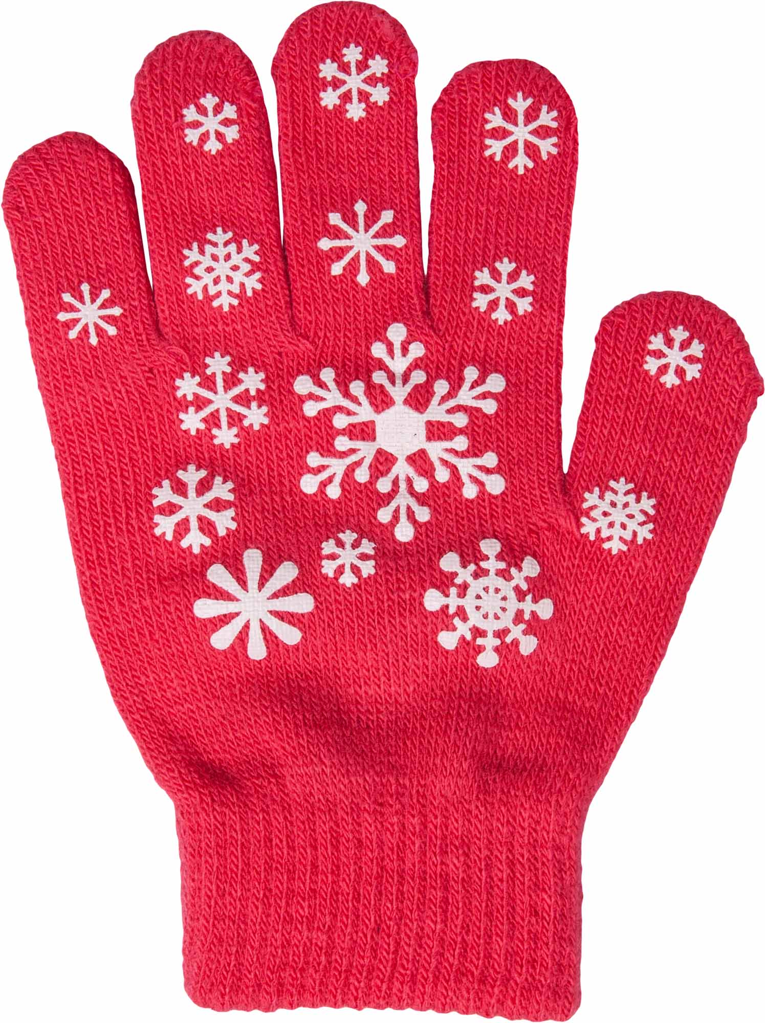 Dívčí pletené rukavice