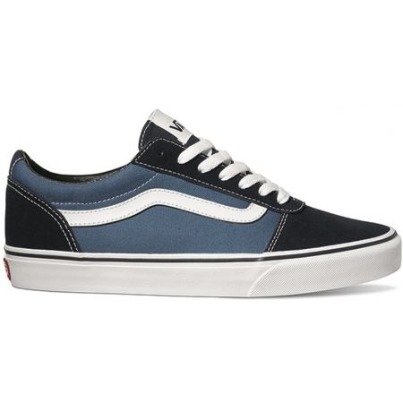 vans ward suede canvas navy