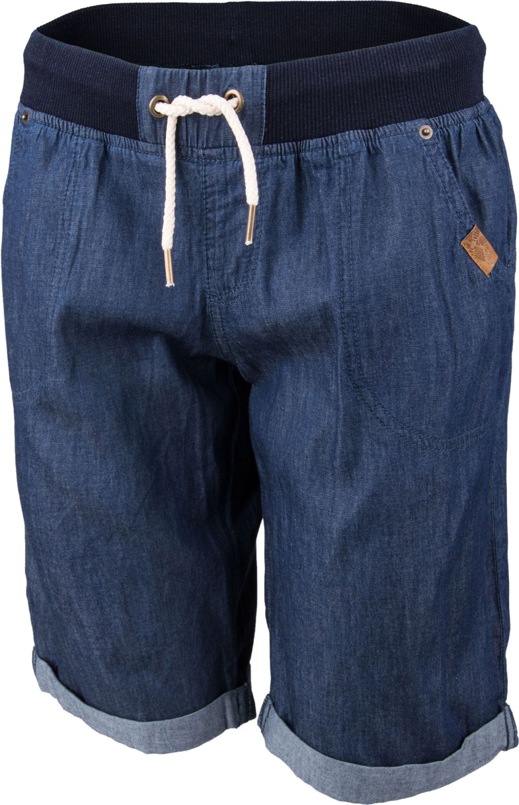 Dámske šortky s džínsovým vzhľadom