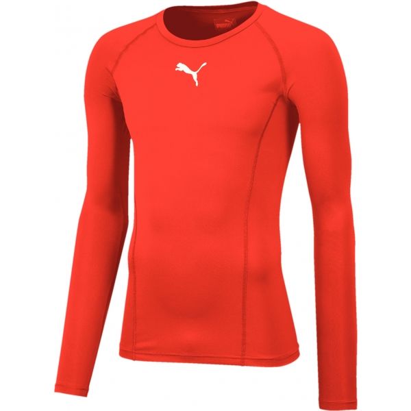 Puma LIGA BASELAYER TEE LS Férfi funkcionális póló, piros, méret L