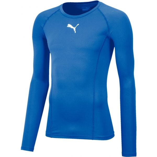 Puma LIGA BASELAYER TEE LS Функционална мъжка  тениска, синьо, Veľkosť S