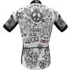 Men’s cycling jersey - Rosti PEACE AND LOVE - 3