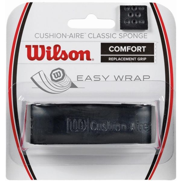 Wilson CUSHION AIR CLASSIC SP Tennis grip tape, black, size OS